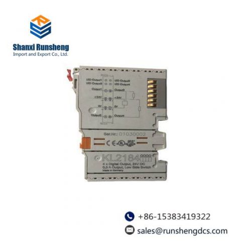 BECKHOFF KL2184 Digital Output Module - Advanced Control Solutions for Industrial Automation