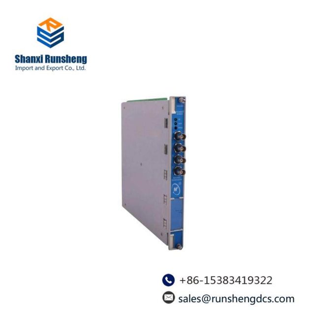 Bently Nevada 125680-01: High-Precision I/O PLC Module for Industrial Automation