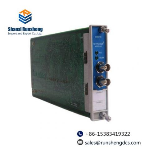 Bently Nevada 126398-01 KEYPHASOR Module for Industrial Control Systems