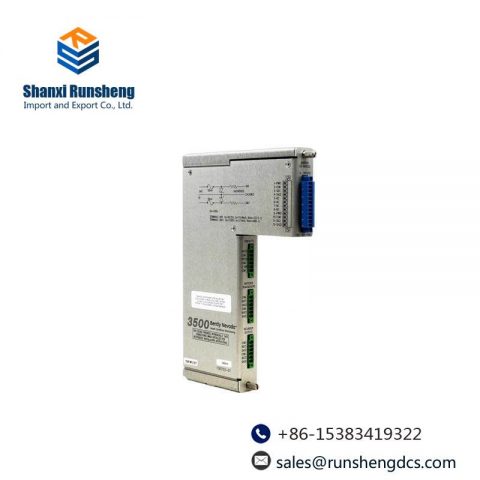 Bently Nevada 136703-01: Advanced I/O Module for Industrial Control Systems