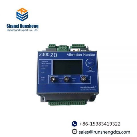 Bently Nevada 2300/20-00 Vibration Monitor: Precision Engineering for Industrial Control