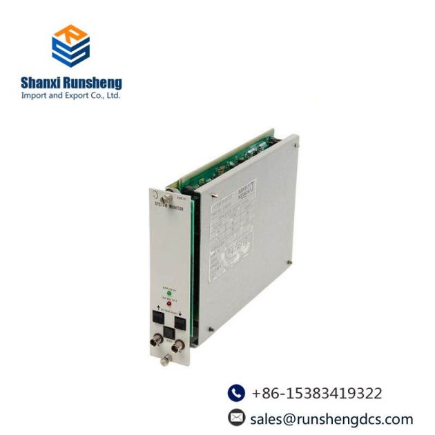 Bently Nevada 3300/01: System Monitor Basic - Advanced Automation Solutions