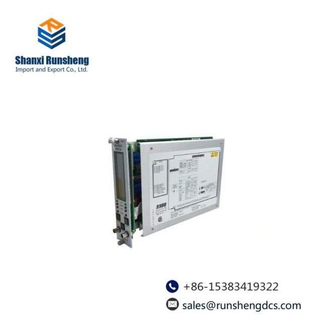 Bently Nevada 3300/20 Dual Thrust Position Monitor - Advanced Protection for Industrial Machinery