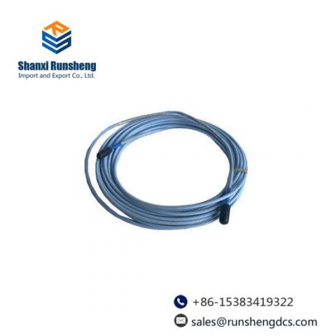 Bently Nevada 330130-080-13-00: 3300 XL Extension Cable, Precision Engineering for Industrial Control