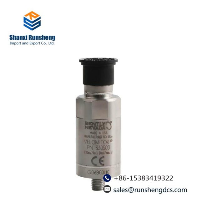 Bently Nevada 330500-01-04 Vibration Sensor: High-Frequency Monitoring for Industrial Control Systems