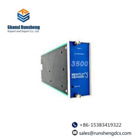 Bently Nevada 3500/15-03-00-00 Power Supply - Precision Control for Industrial Automation
