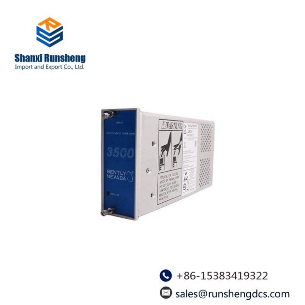 Bently Nevada 3500/15, 106M1081-01 Input Module: Precision Control for Industrial Automation