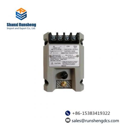Bently Nevada 991-05-50-01-00 Vibration Sensor Transmitter - Precision Engineered for Industrial Control
