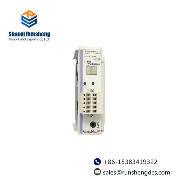BIHL + WIEDEMANN BWU1840 / BWU1416 Interface Master Module, Designed for Advanced Control Systems