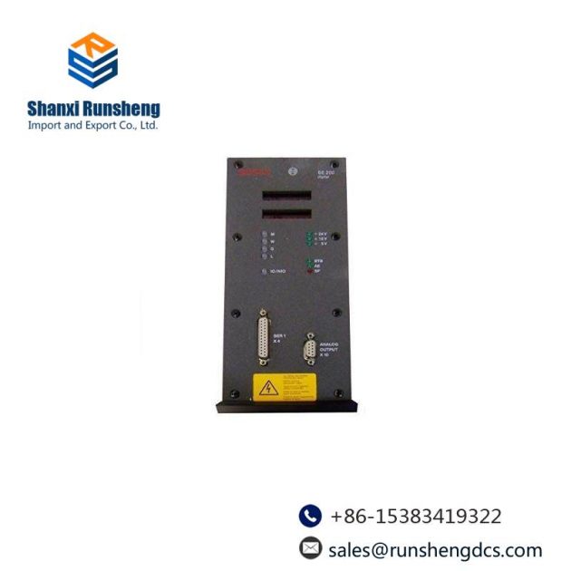 Bosch SE200 0608 830 123 Digital Servo Controller: Precision Control for Industrial Automation