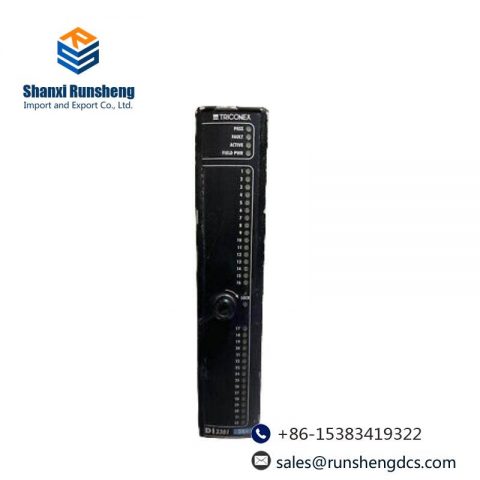 Triconex PLC - DI3301 Digital Input Module, Industrial Control Innovation