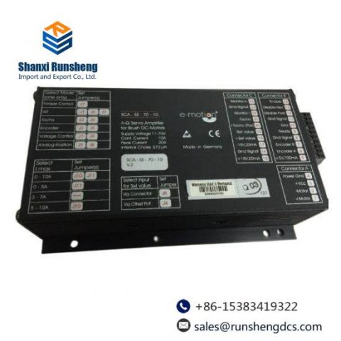 E-motion SCA-SS-70-10 Servodrive - Advanced Control Solutions