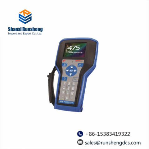 EMERSON 00475-0045-3001 Field Communicator, Precision Control for Industrial Automation