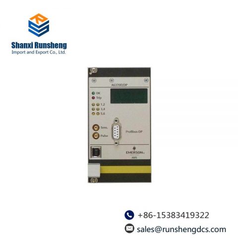 EMERSON A6370D High-Performance Industrial Control Module