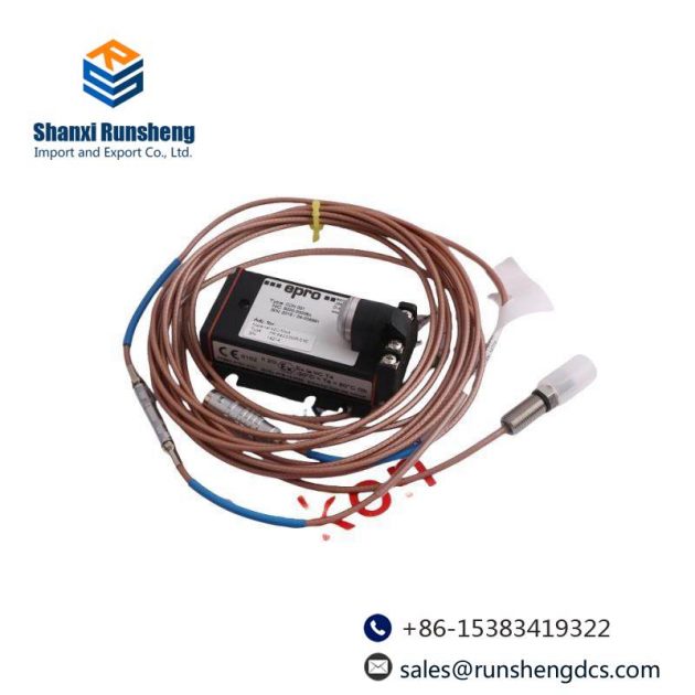 Emerson EPRO PR6423/004-030 CON021 Eddy Current Sensor: Precision Measurement for Industrial Control