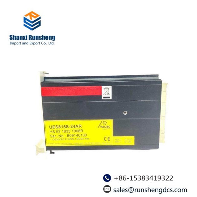 Emerson Epro UES815S Power Supply Module, Precision Energy Management Solutions