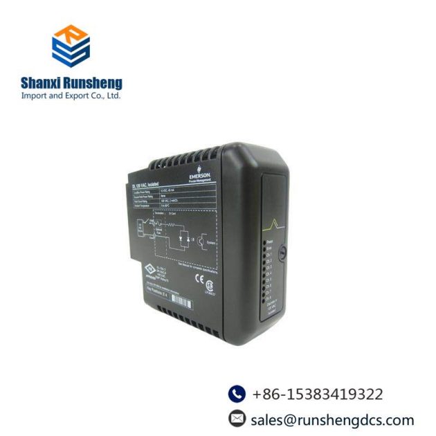 Emerson KJ3001X1-CA1 | 12P1980X062 | DISCRETE INPUT MODULE