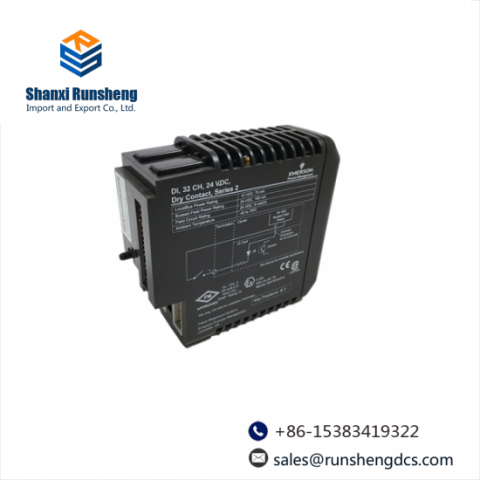 EMERSON KJ3203X1-BA1 12P3270X032 VE4001S2T2B4: Discrete Input Module for Industrial Automation