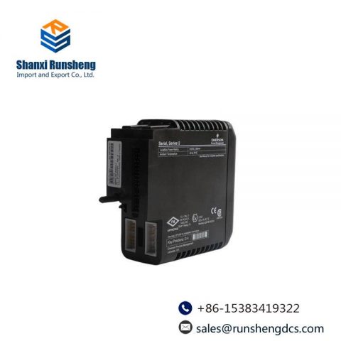 Emerson KJ3222X1-BA1 12P2532X072 Analog Output Module for Industrial Automation
