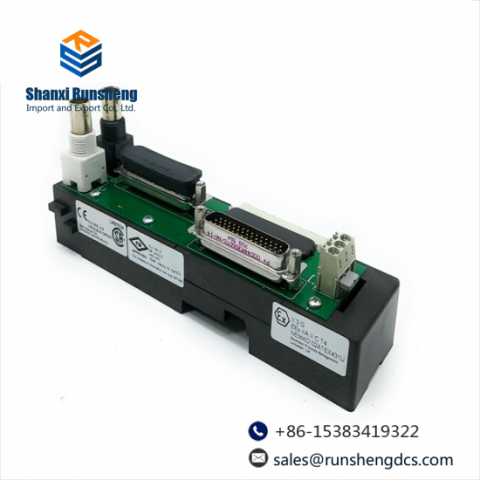 Emerson KJ4001X1-NB1: 12P3368X012 Left Cable Extender Module for Industrial Automation