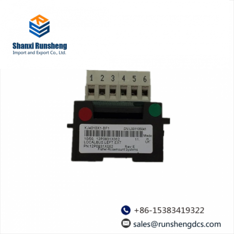 Emerson KJ4010X1-BF1 LocalBus Left Extender - Industrial Control Module