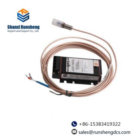 EMERSON TS/PR6423/01R-140 CON021 8mm Eddy Current Sensor - Precision Measurement for Industrial Control