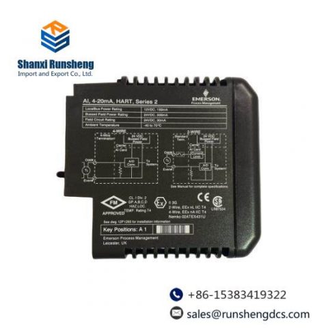 Emerson VE4003S2B2 - DeltaV Analog Input Module