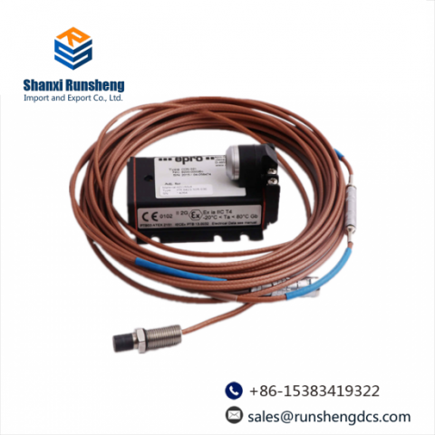 EPRO PR6423/002-000 + CON021 Eddy Current Signal Converter; Manufacturer: Emerson