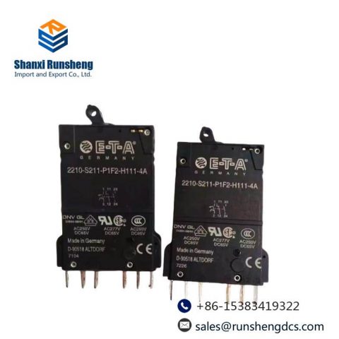 ETA 2210-S211-P1F2-H111-4A Thermal Circuit Breaker, High Performance