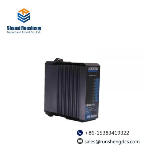 Foxboro FBM241C P0914WM: Channel Isolated 8 Input Module, for Advanced Control Systems