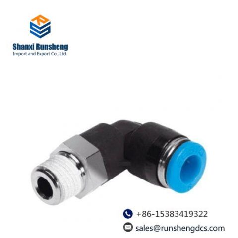 Festo QSL-1/4-10 153051 Push-In L-Fitting, Advanced Industrial Control Solution