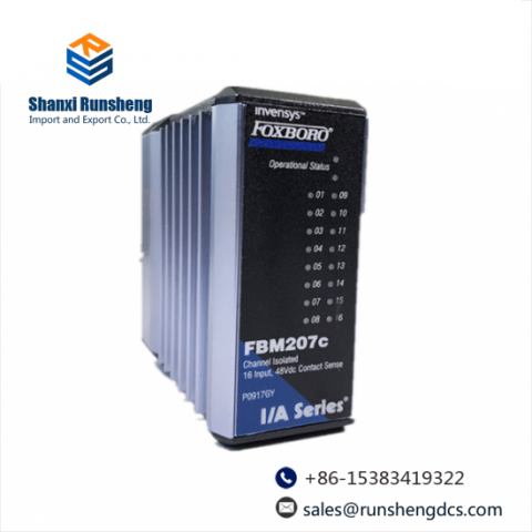 FOXBORO FBM207C RH917GY Industrial Control Module