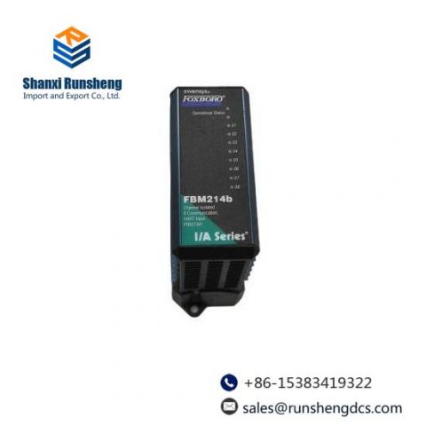 FOXBORO FBM214B RH927AH - Advanced Control Module for Industrial Automation
