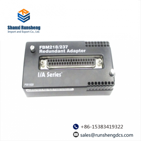 FOXBORO FBM218/237 P0916QD Redundant Adapter - Reliable Control Solutions for Industrial Applications