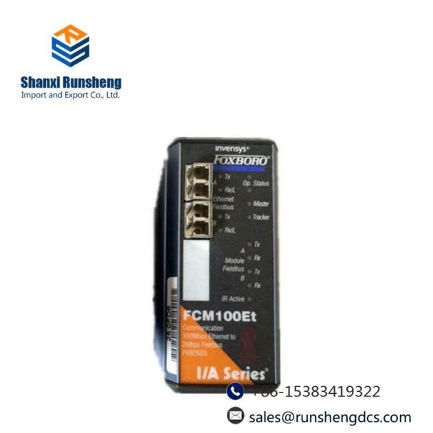 FOXBORO FCM100ET Communication Module for I/A Series