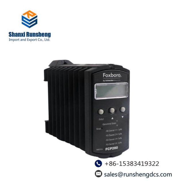 Foxboro FCP280 RH924YA - Field Control Processor, Engineered for Industrial Precision