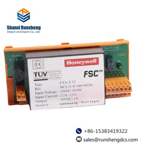 Honeywell FTA-T-15 Digital Input Module - Advanced Control for Industrial Automation