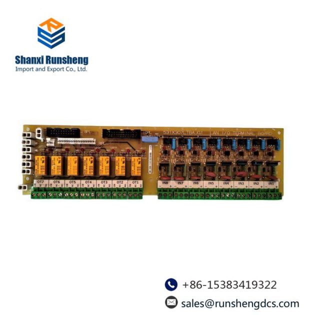 GE 531X307LTBAJG1 Local Area Network Terminal Board for Drive & Exciter Cabinets
