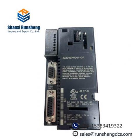 GE FANUC IC200CPU001 Control CPU Module, Advanced Manufacturing Technology
