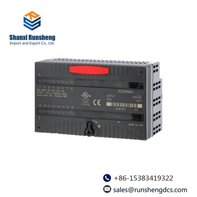 GE FANUC IC200MDL330 NETWORK INTERFACE UNIT - Advanced Networking Solution for Industrial Automation