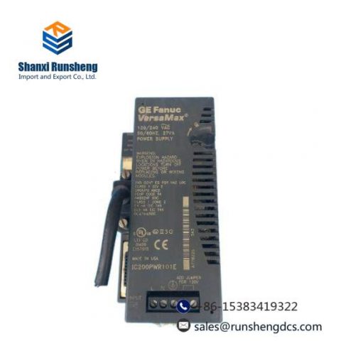 GE Fanuc IC200PER101E Power Supply, Designed for Industrial Control