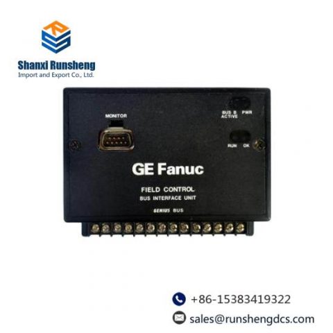 GE Fanuc IC670GBI002 Field Control: Modular Bus Interface Unit for Efficient Automation Solutions