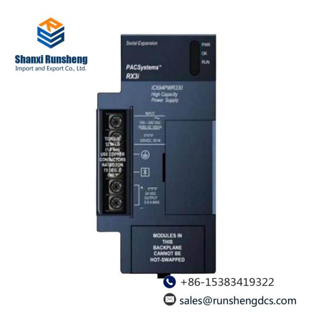 GE FANUC IC694PWR321 Power Supply Module