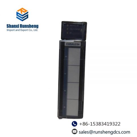 GE Fanuc IC695ALG704: 4-Channel Analog Output Module for Industrial Automation