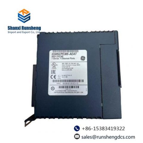 GE FANUC IC695CPE305 CPU - Advanced Control Module