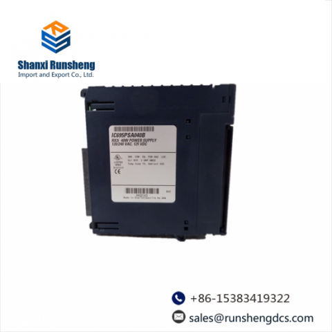 GE FANUC IC695PSA040B Power Supply Module, Industrial Control Solutions