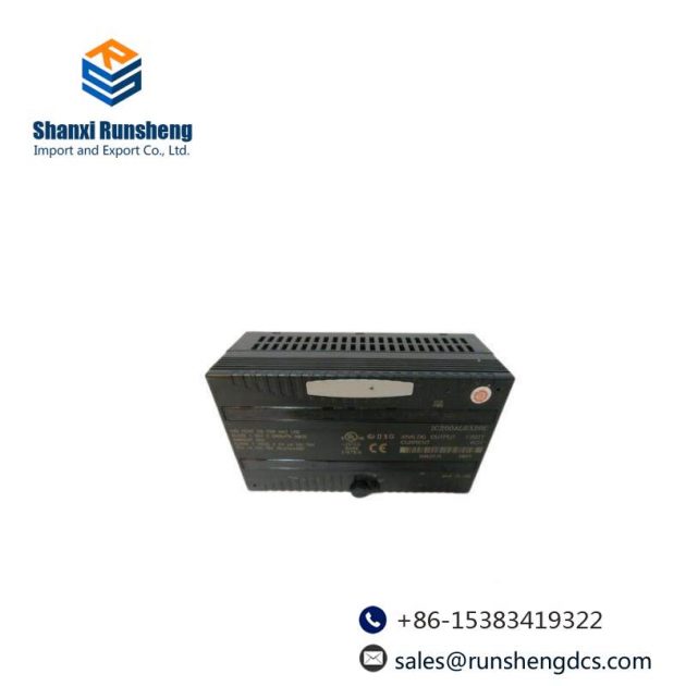 GE IC200ALG320E: High-Performance Analog Output VersaMax Micro Controller Control Module for Industrial Automation