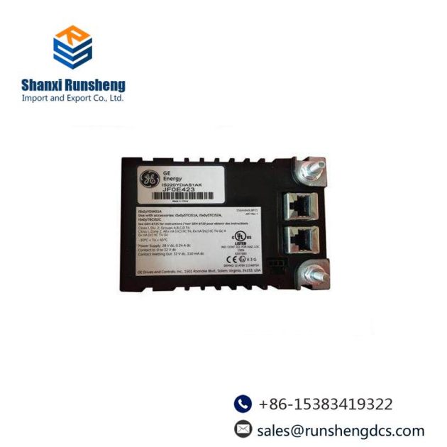 GE IS220YDIAS1AK: High-Performance I/O Module for Industrial Control Systems