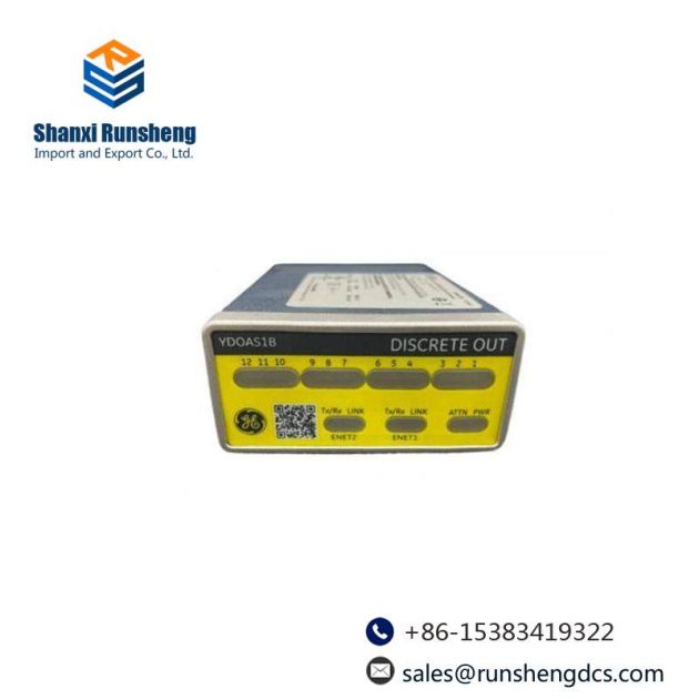 GE IS420YDOAS1B Discrete Output I/O Pack for Industrial Automation Control Systems