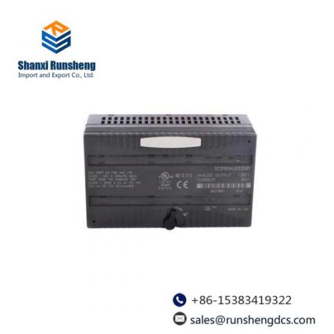 General Electric Fanuc IC200ALG326: Advanced Analog Output Module for Industrial Automation